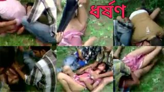 9 Boys Forced 1 Girl Fucked & Talking – Forced Sex